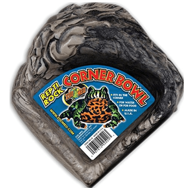 Zoo Med Repti-Rock Corner Bowl Small