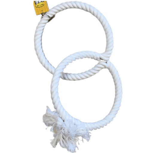 Double Circle Rope Bird Toy