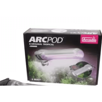 Arcardia Arc Pod Original Tropical Fluorescent Light Unit with 11W Lamp