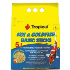 Tropical Koi & Goldfish Basic Sticks 5L 400gr