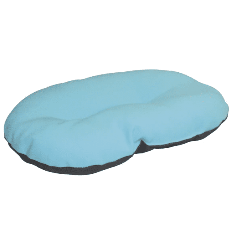 Dog Bed Cushion Blue/Grey 87x57cm