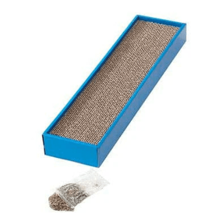 Cardboard Scratching Board With Catnip 50cm