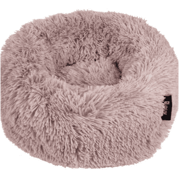 District70 Fuzz Dog Bed Sand Small 45x45x15cm