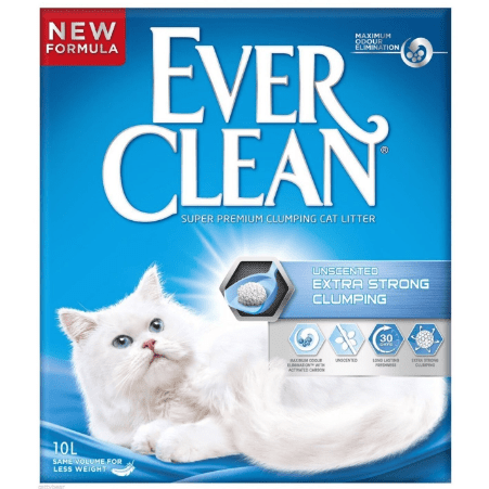 Ever Clean Extra Strong Clumping Unscented Cat Litter 6Lt