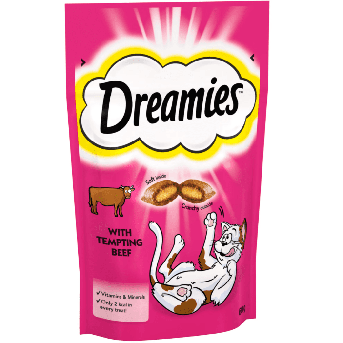 Dreamies with Beef 60gr