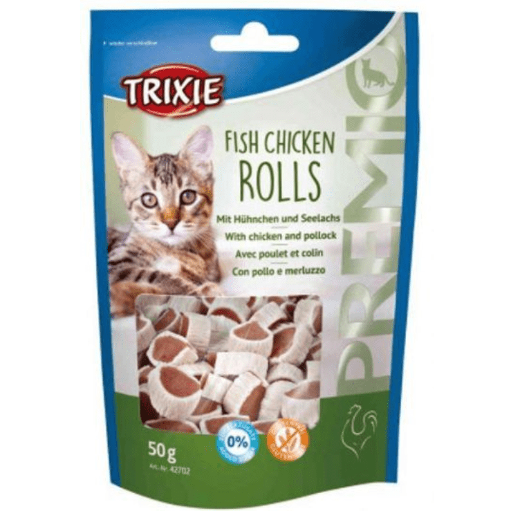 Premio Rolls Chicken & Pollock 50gr