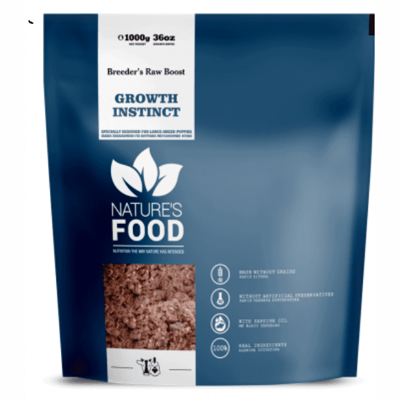 Nature's Food Nature's Growth Instinct Breeder's Raw Boost 1kg