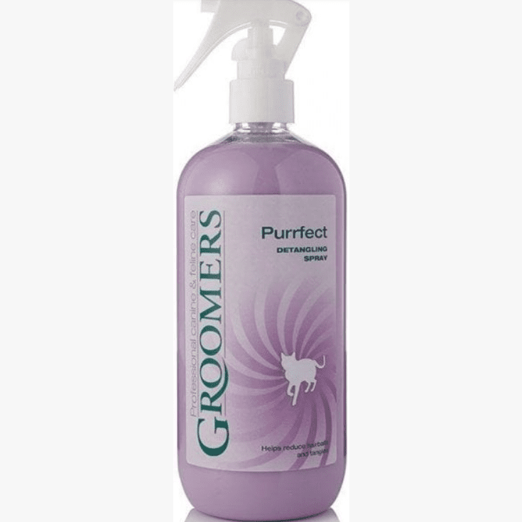 Groomers Purrfect Detangling Spray For Cats 500ml