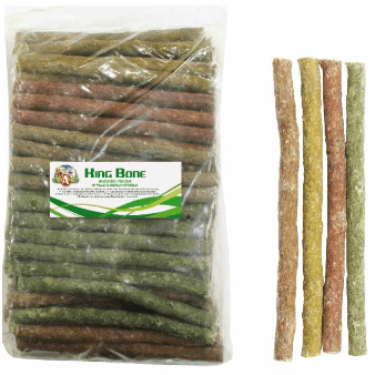 Croci Kingbone Coloured Chew Sticks - 450gr 50pcs