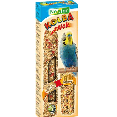 Nestor Kolba Budgie Sticks 2in1 Biscuits & Honey 2pcs