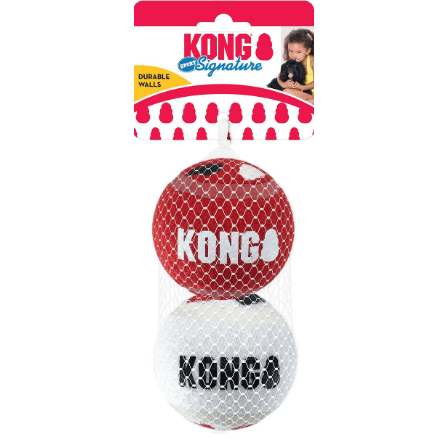 Kong Signature Sports Balls Large 2pk