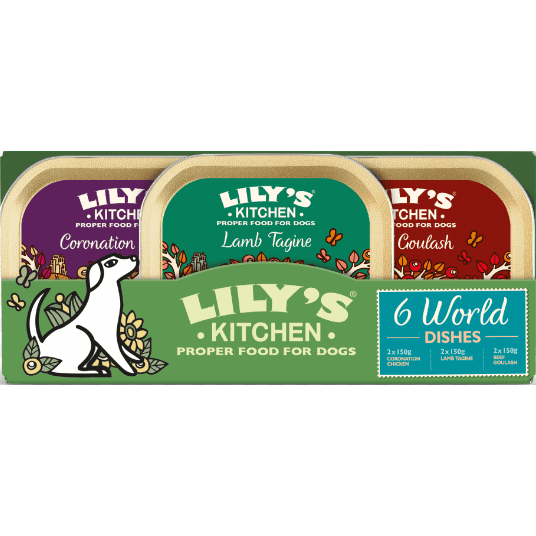 Lily's Kitchen Dog Multipack World Dishes 6x150gr