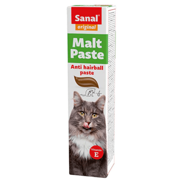 Sanal Malt Anti-Hairball Paste for Cats 100gr