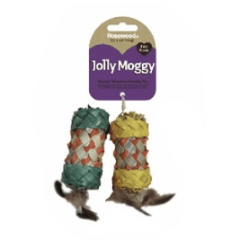 Rosewood Jolly Moggy Cat Toy with Catnip