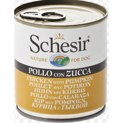 Schesir Dog Wet Food Chicken With Pumpkin 285gr