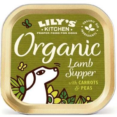 Lily's Kitchen Organic Lamb Supper with Carrots & Peas 150gr