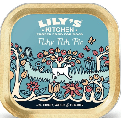 Lily's Kitchen Fishy Fish Pie & Peas with Turkey, Salmon, & Potatoes 150gr