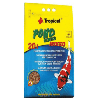 Tropical Pond Sticks Mixed 20L 1.6kg