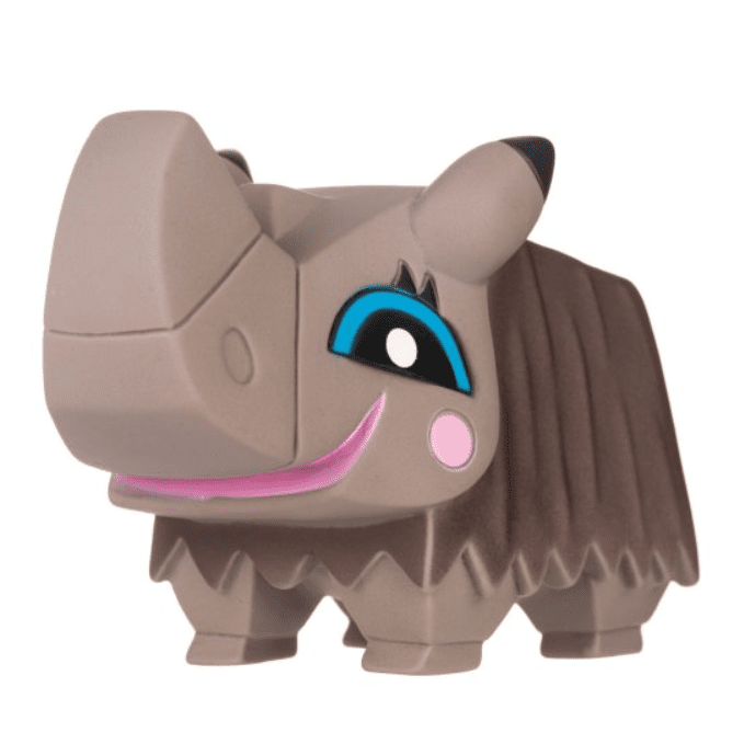 JK Animals Vinyl Rhino Toy 11cm