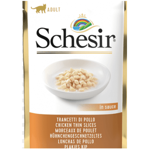 Schesir Chicken Thin Slices in Gravy 20x85gr