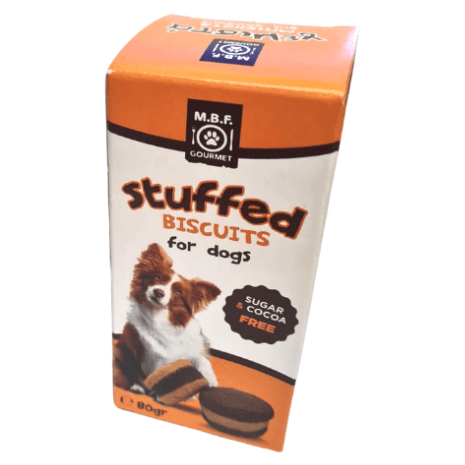 Stuffed Biscuits For Dogs 80gr