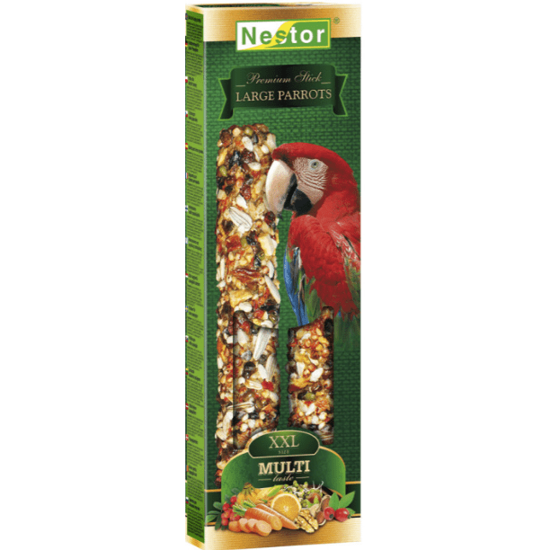 Nestor Premium Parrots Multi-Flavour Stick Large 150gr