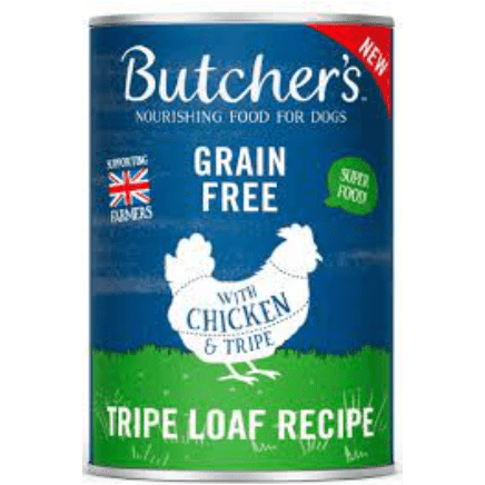 Butcher s Dog Food Tripe Loaf Recipe with Chicken Tripe 400gr Markospets