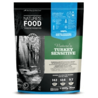 Nature's Food - Turkey Sensitive, Patties 1kg