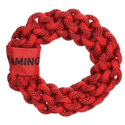 Flamingo Vokas Cord Ring Red&Black Ø25cm