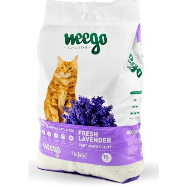 Weego Fresh Lavender Cat Litter 15L