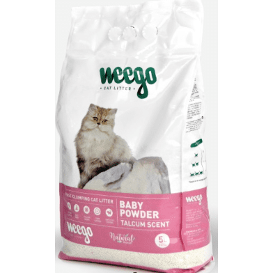 Weego Cat Litter Baby Powder 5L